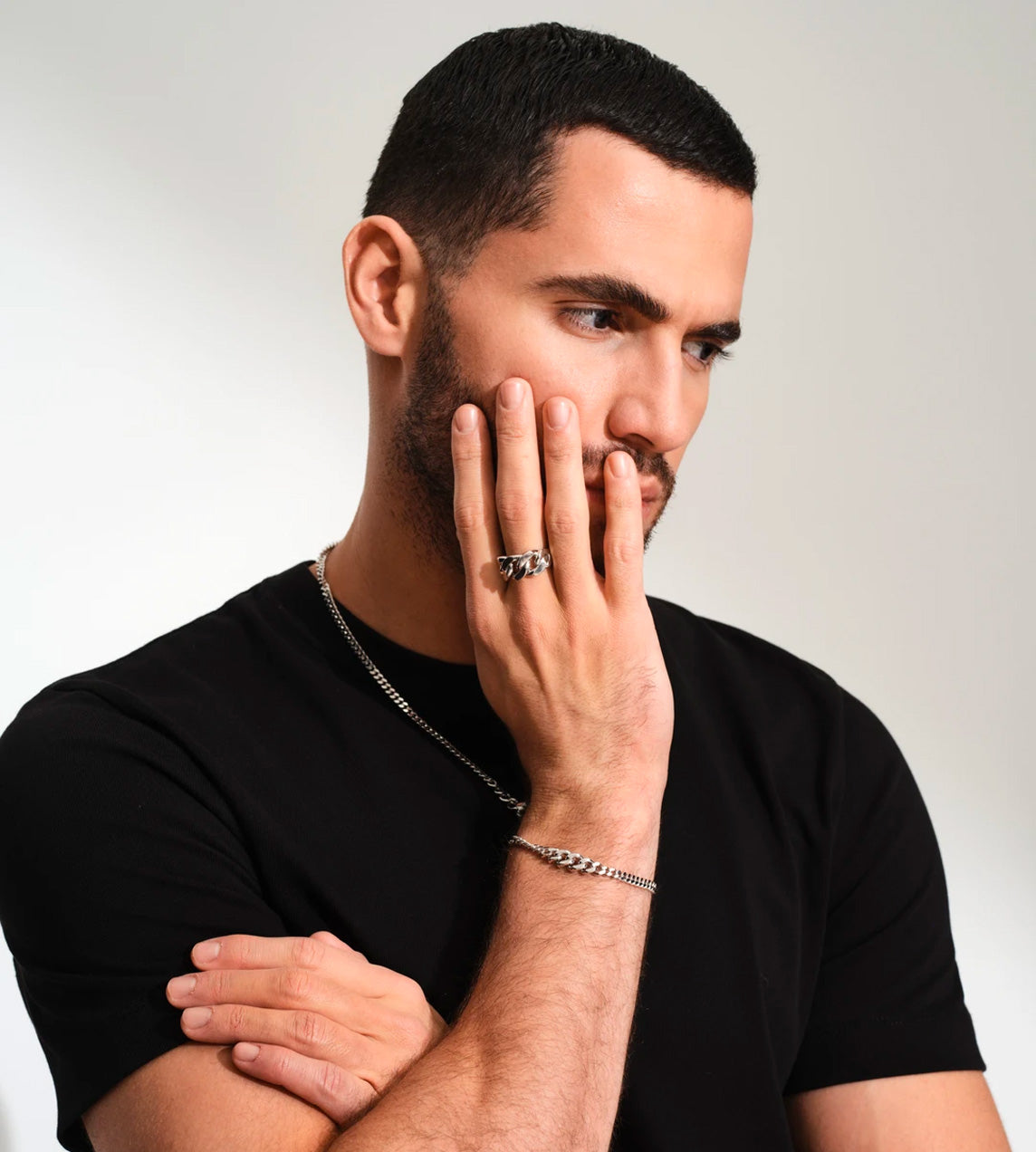 Tom Wood - Dean Ring Silver