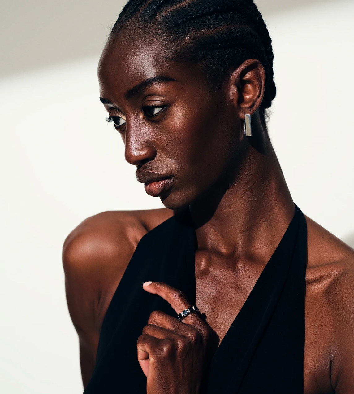 Tom Wood - Cushion Band Black Onyx