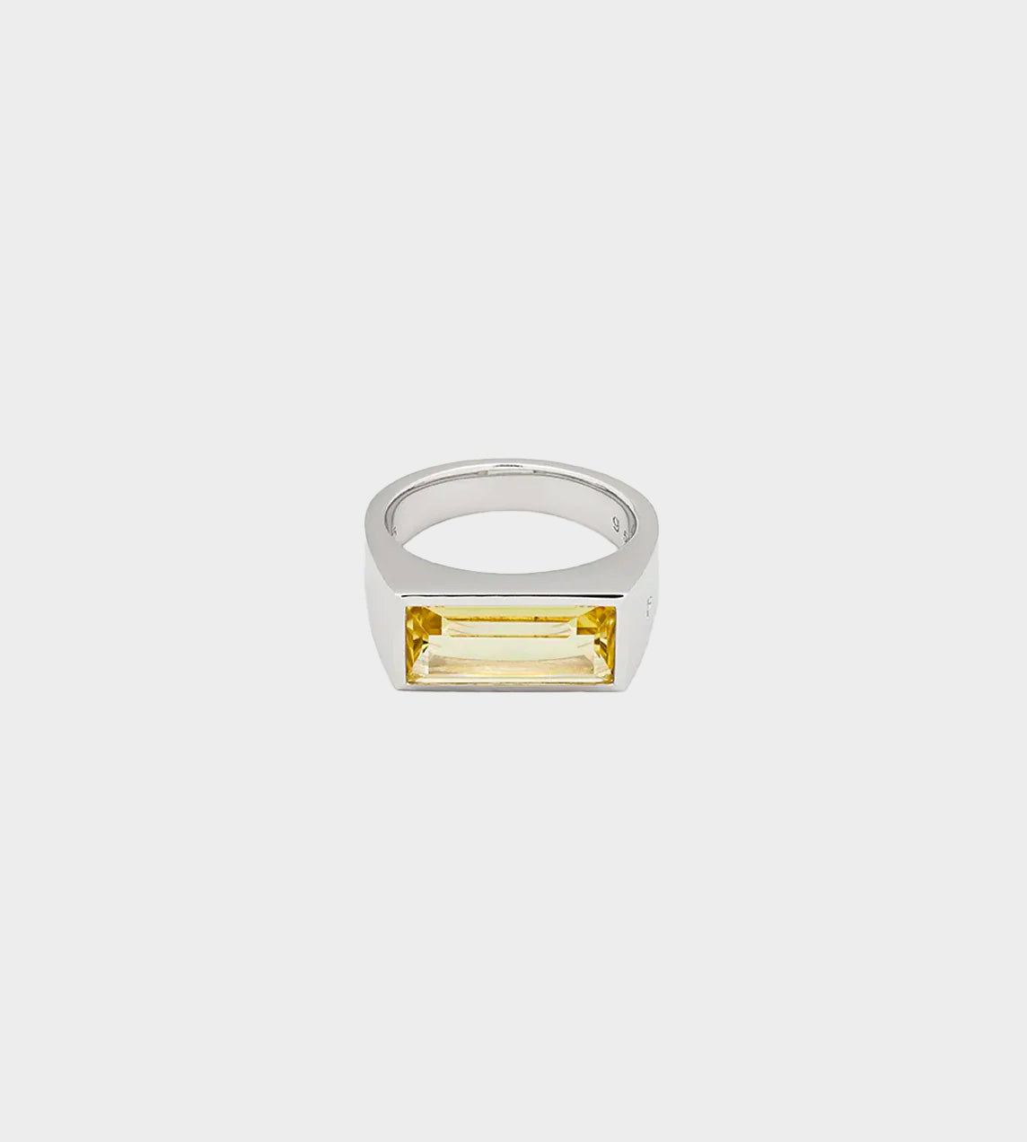 Tom Wood - Peaky Ring Lemon Quartz