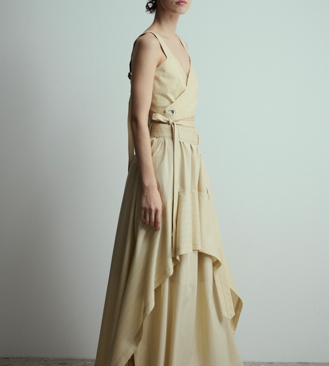 UJOH - Eyelet Bra-Top Sand