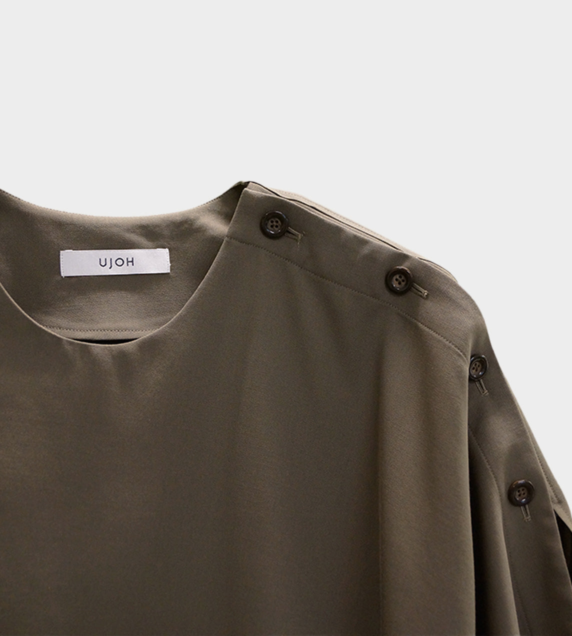Square Blouse Moss Grey