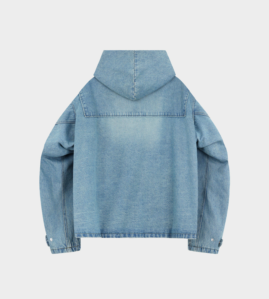 WE11DONE - Bulky Denim Jumper Sky Blue