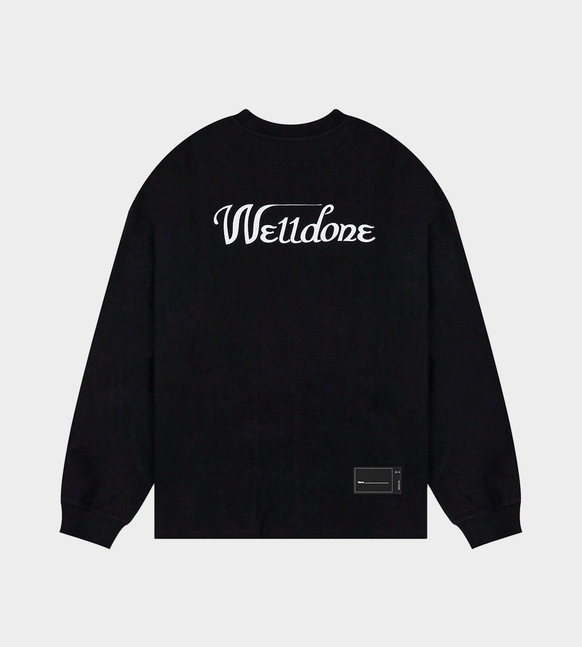 WE11DONE - Horror Collage Top Black