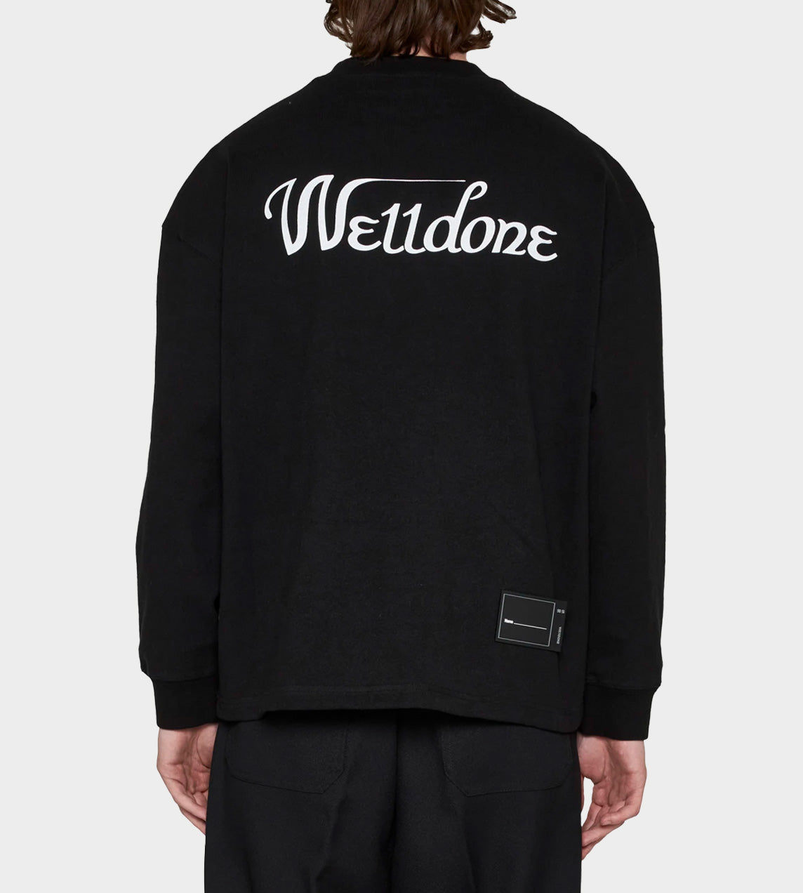 WE11DONE - Horror Collage Top Black