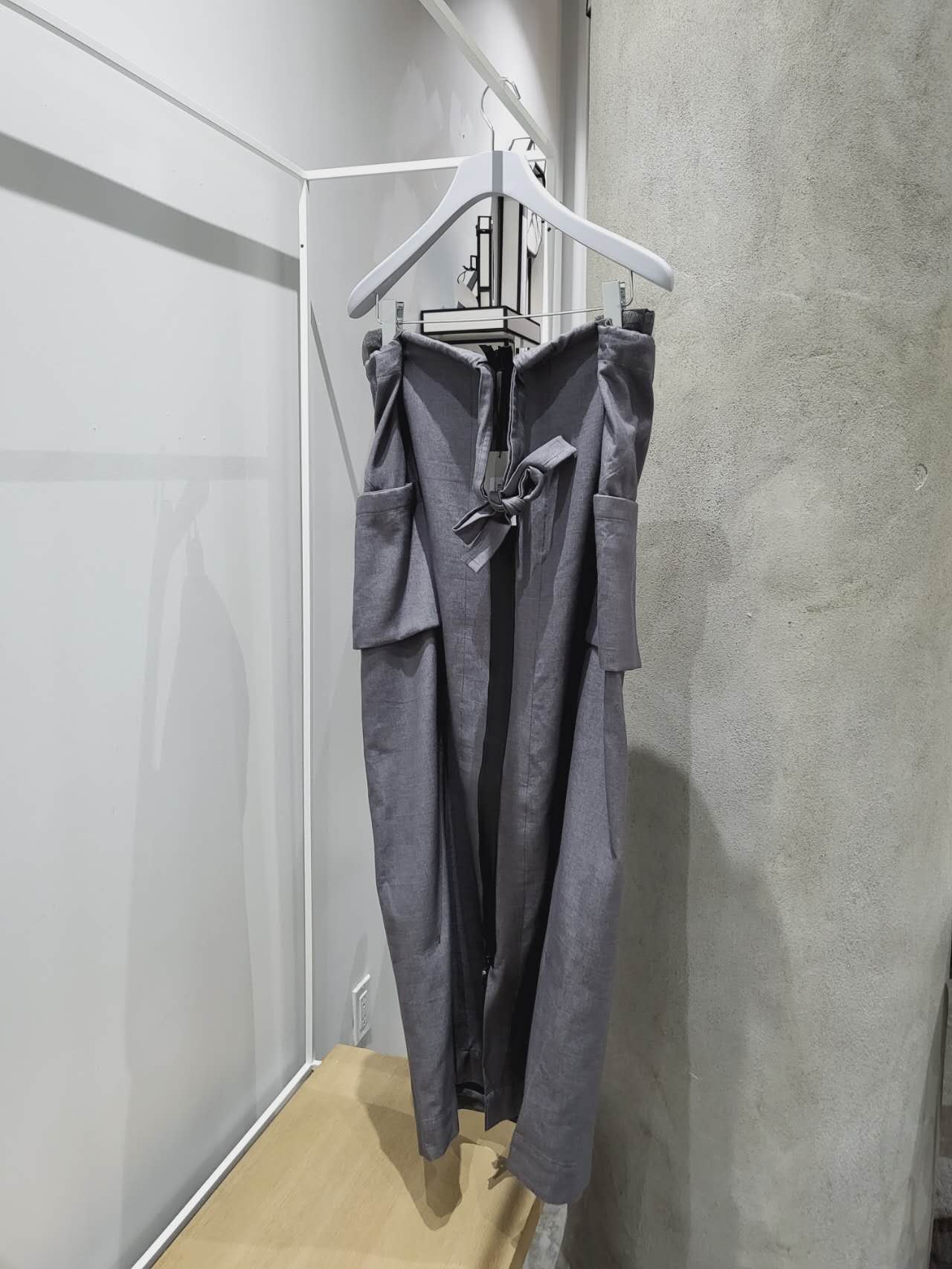 Issey Miyake 132 5. - Unfold Cocoon Jumpsuit Dark Grey