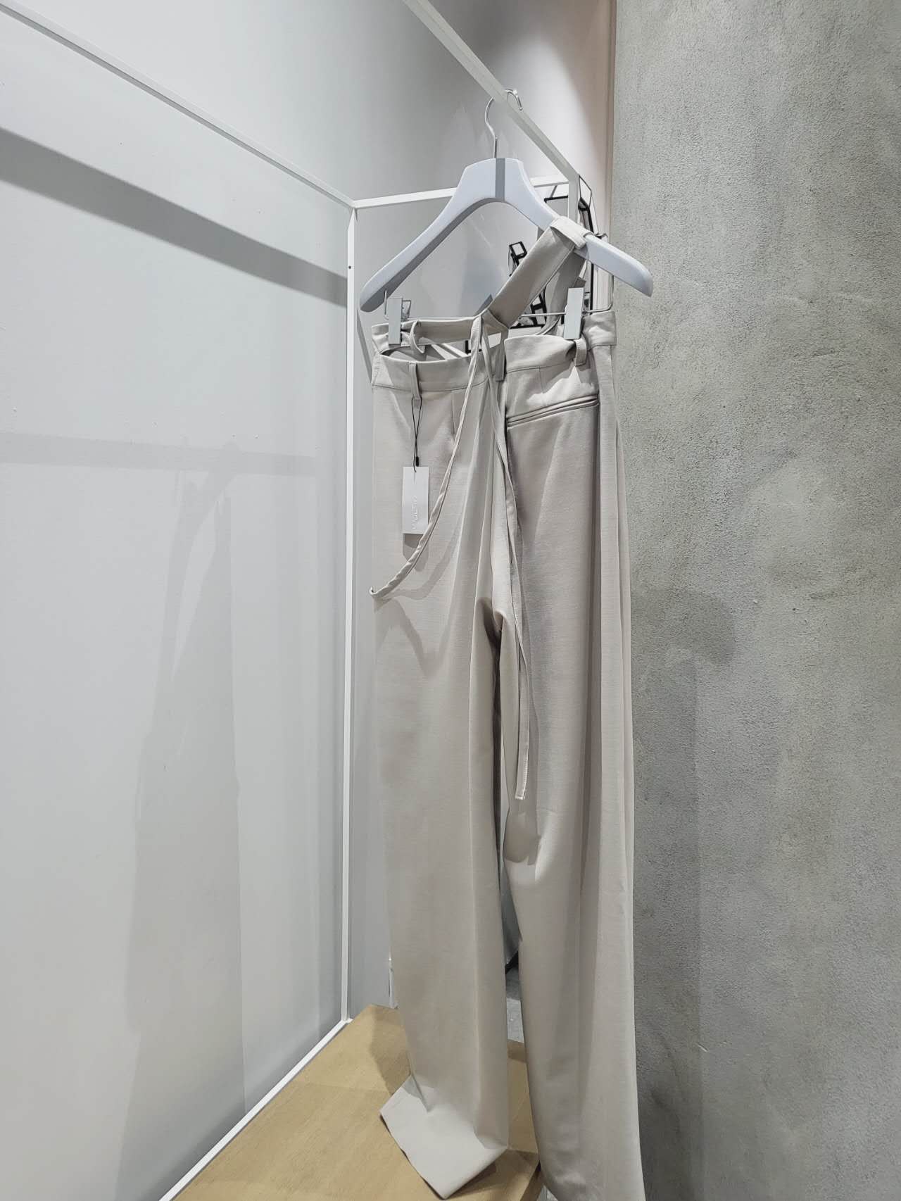 Ottolinger - Signature Wrap Suit Trousers Pebble Stone