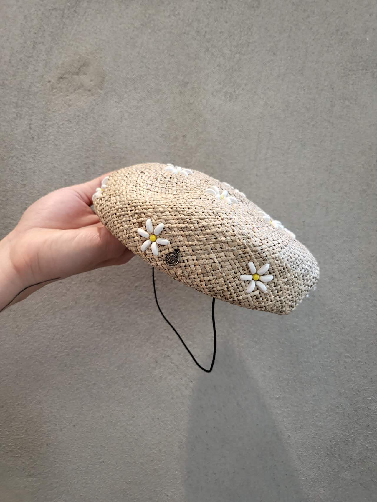 Maison Michel - Mini Bonnie Hat with Daisy