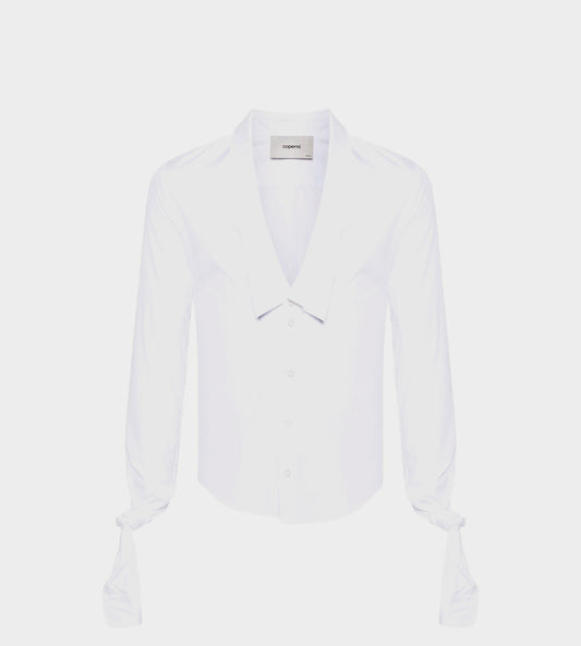 COPERNI - Open Collar Shirt White