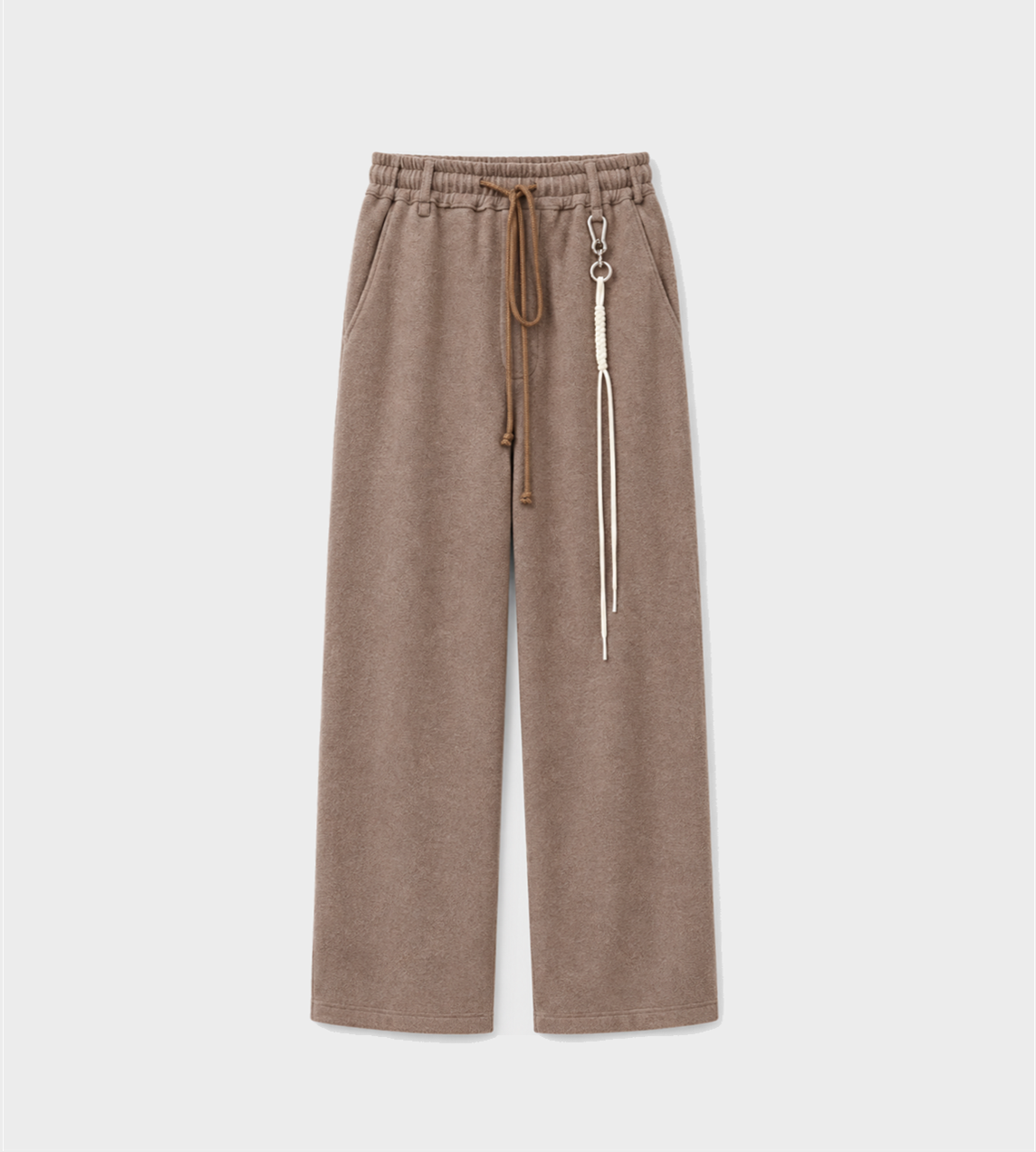 SONG FOR THE MUTE - Fleece Relaxed Lounge Pant Mauve
