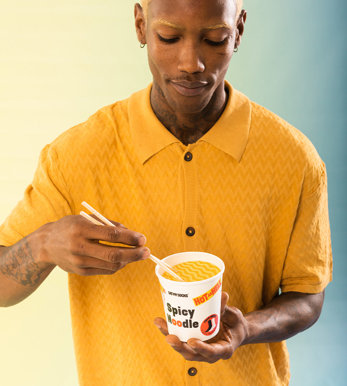 EAT MY SOCKS - Spicy Noodles Socks - 2 Pairs