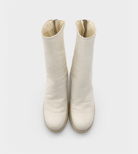 Guidi - 788Z Back Zip Mid Boots White