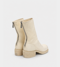 Guidi - 788Z Back Zip Mid Boots White