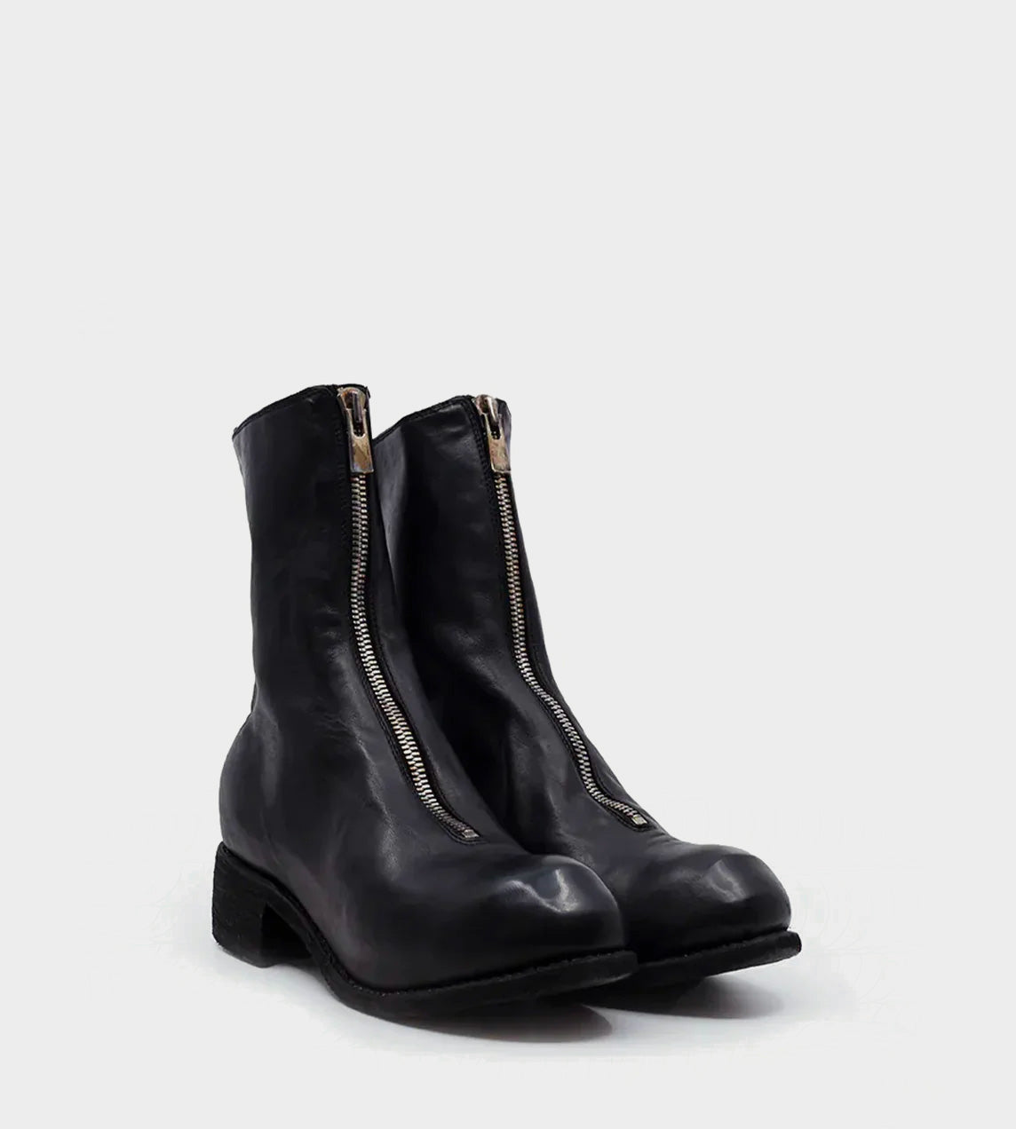 Guidi - PL2 Ortho Front Zip Mid Boot Black