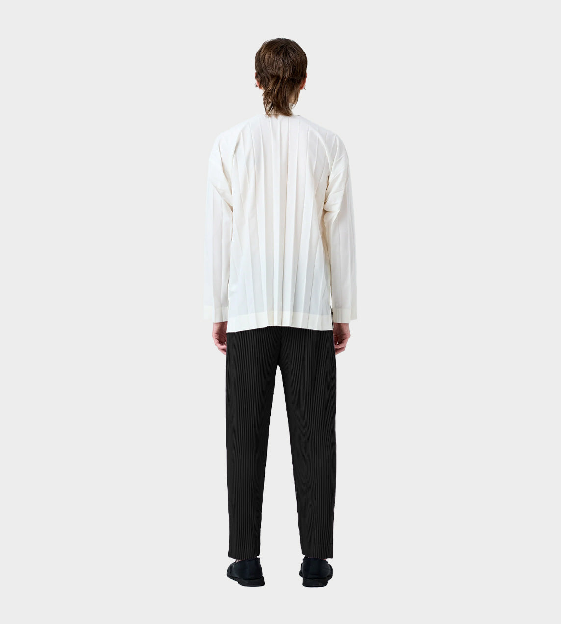 Homme Plisse Issey Miyake - January Pleats Slim Pleated Pant Black