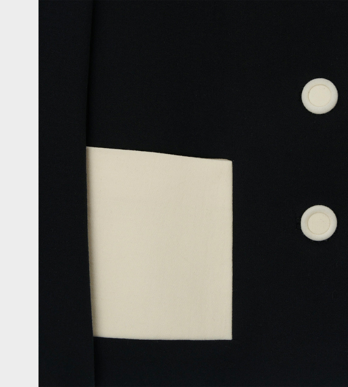 KIMHEKIM - Bicolor Jacket Black/White