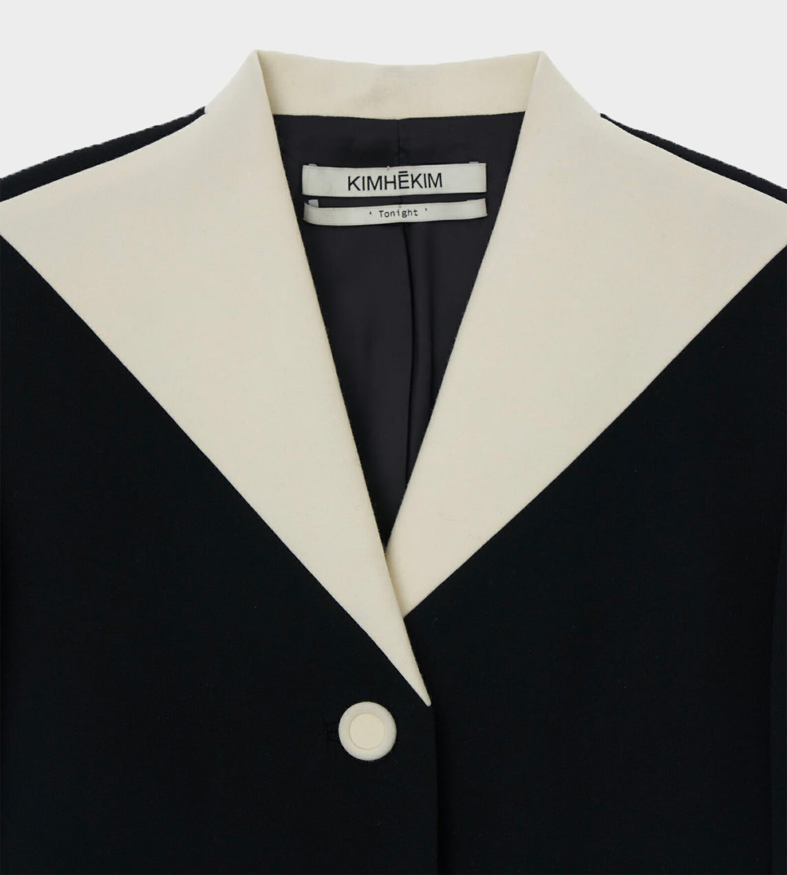 KIMHEKIM - Bicolor Jacket Black/White