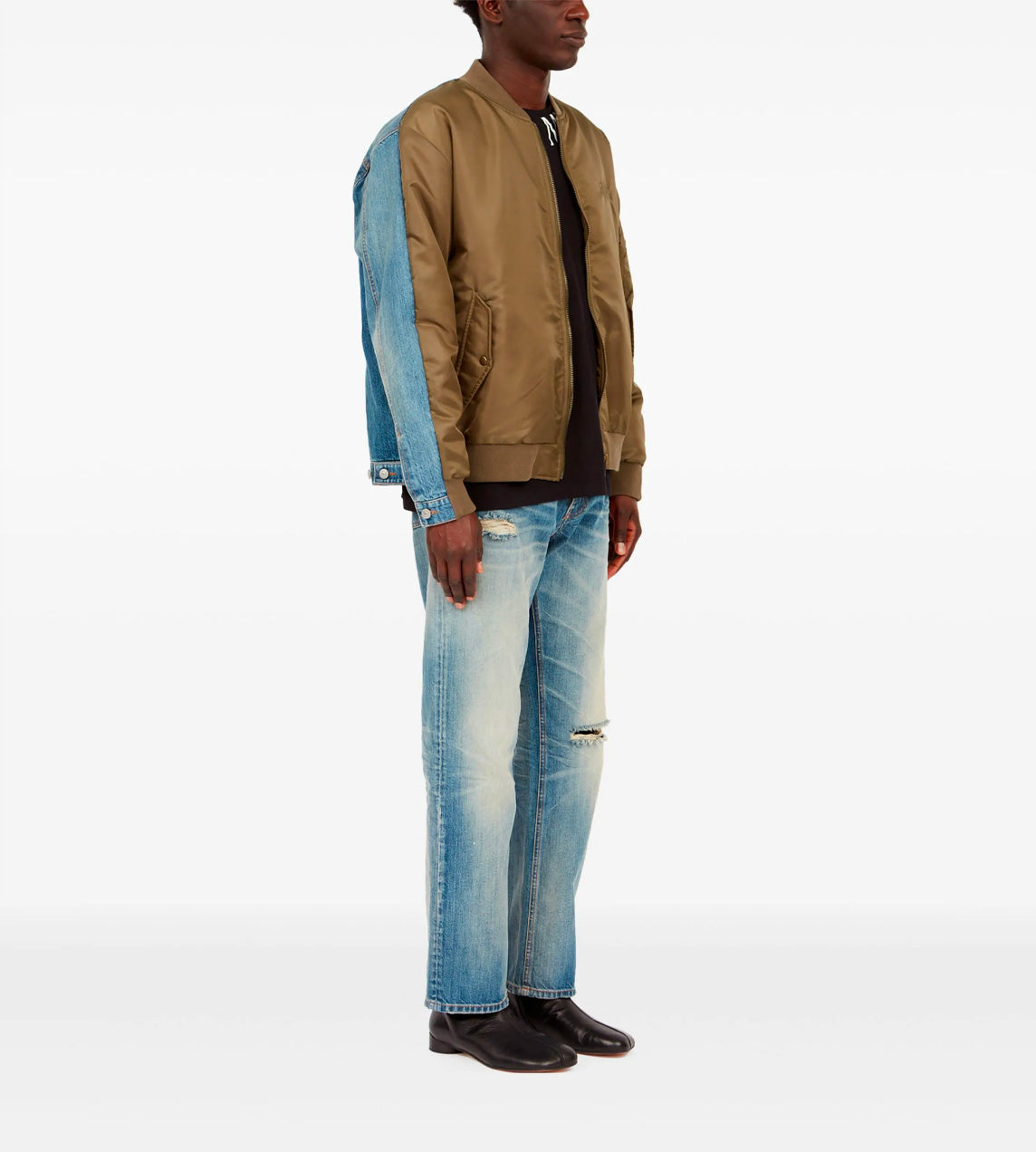 MM6 Maison Margiela - Split Light-padded Bomber