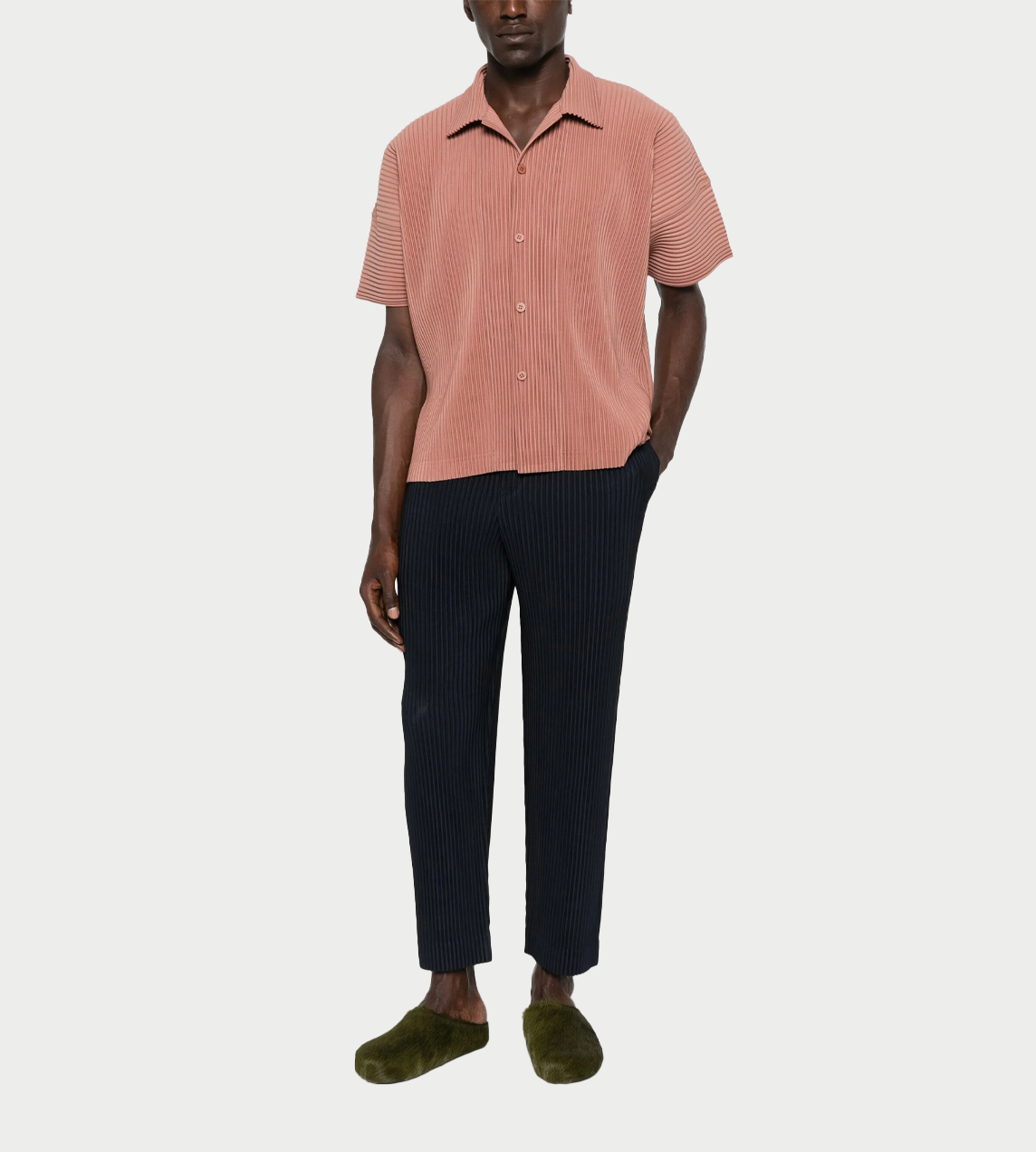 MC Open-collar Shirt Vanadinite Red