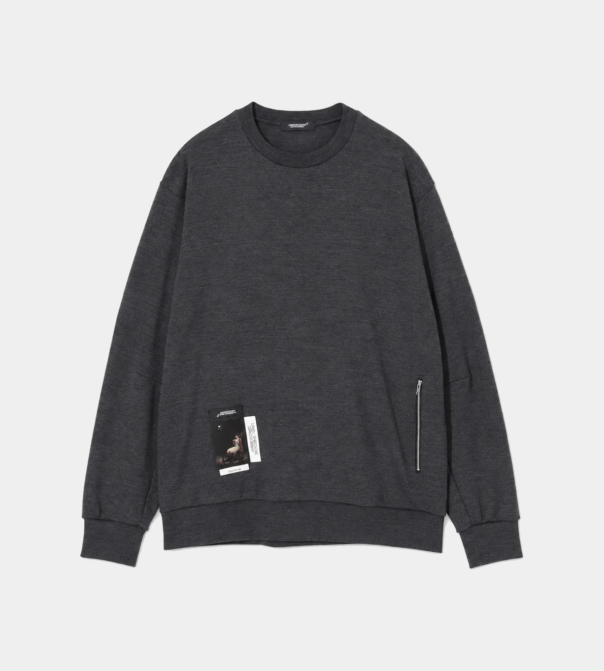 UNDERCOVER - Cindy Sherman Patch Sweatshirt Charcoal Grey