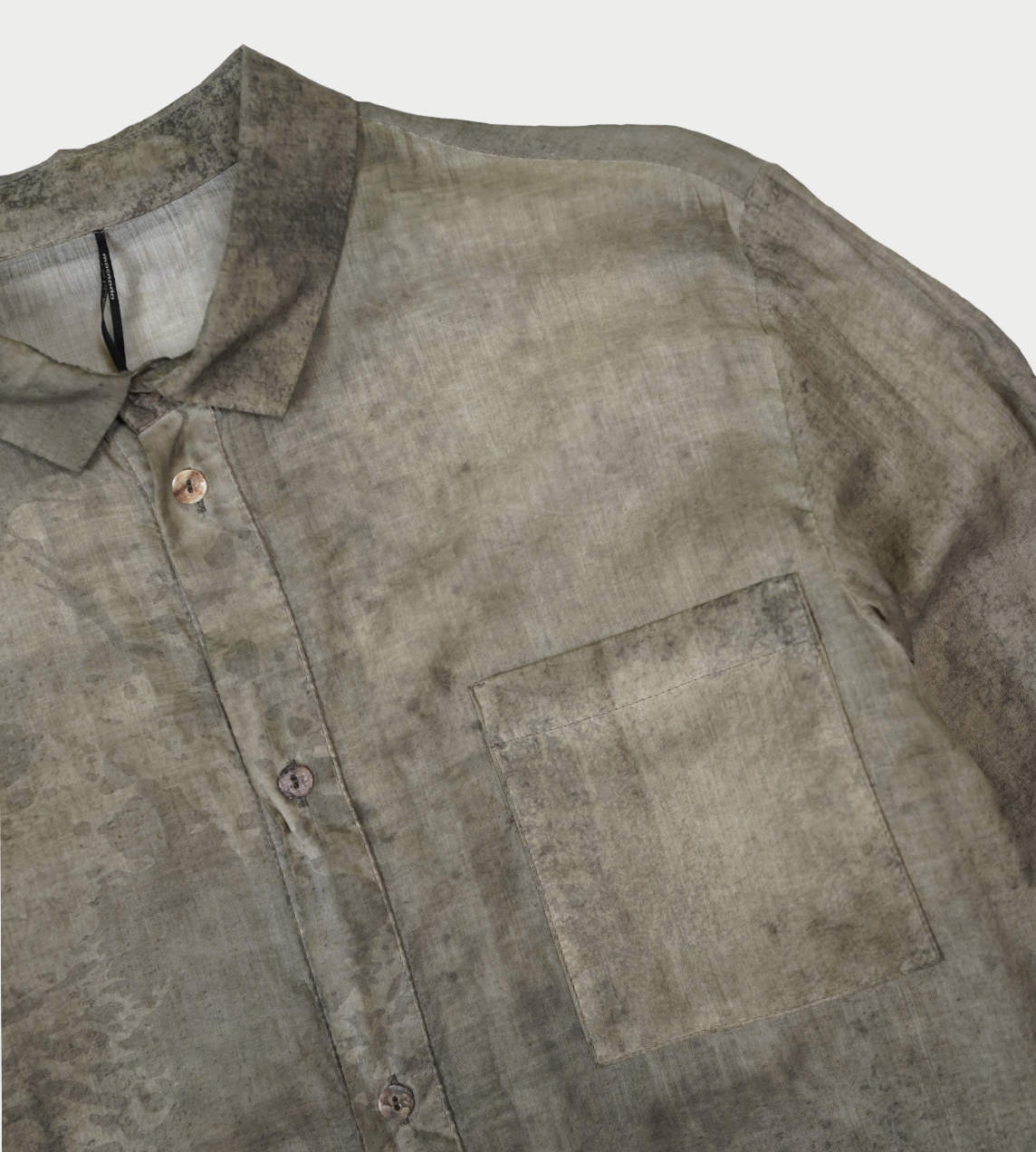Masnada - Camicia Granite Shirt Stone