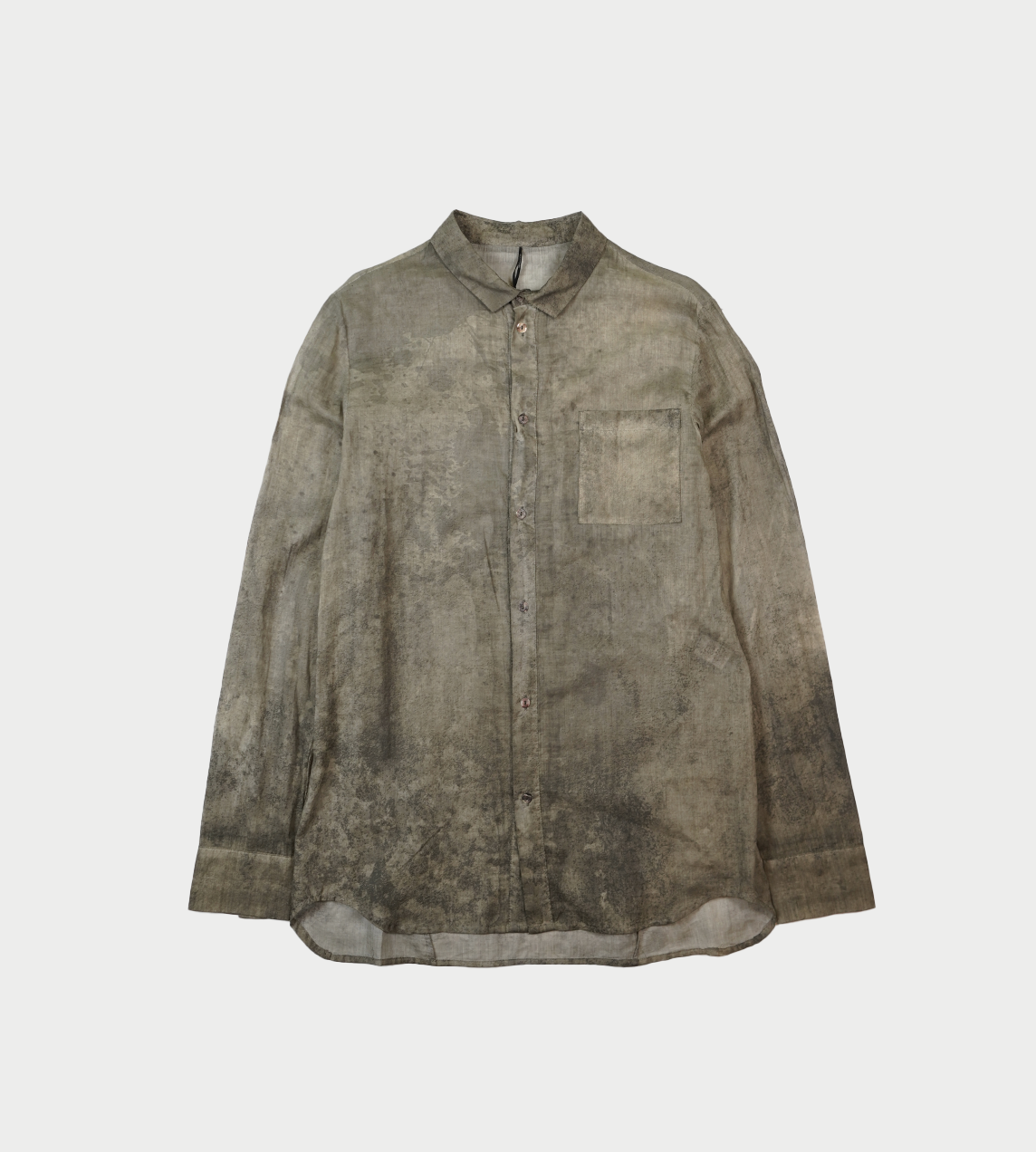 Masnada - Camicia Granite Shirt Stone