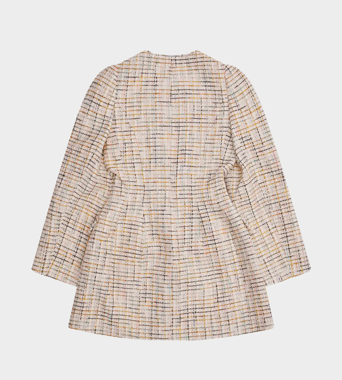 SHUSHU TONG - Waist-cinched Round Collar Jacket