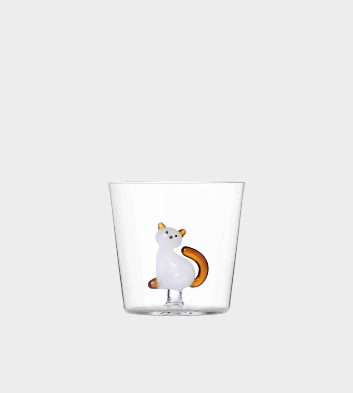 Tumbler Cat w/Amber Tail