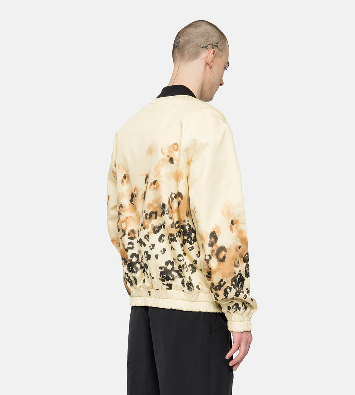 DAVI - Cheetah Print Reversible Bomber