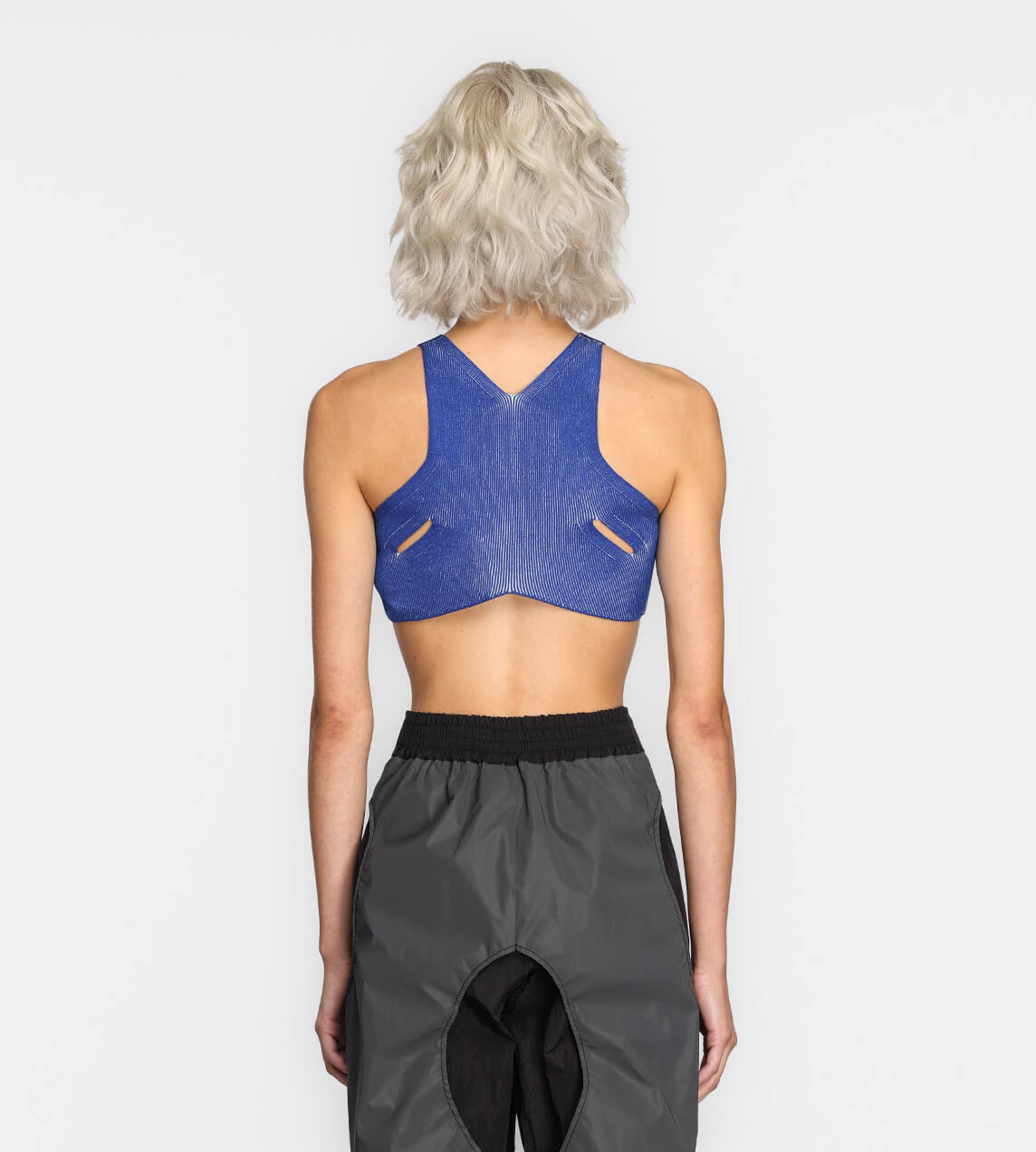 Dion Lee - Lock Slit Tank Blue/Ivory