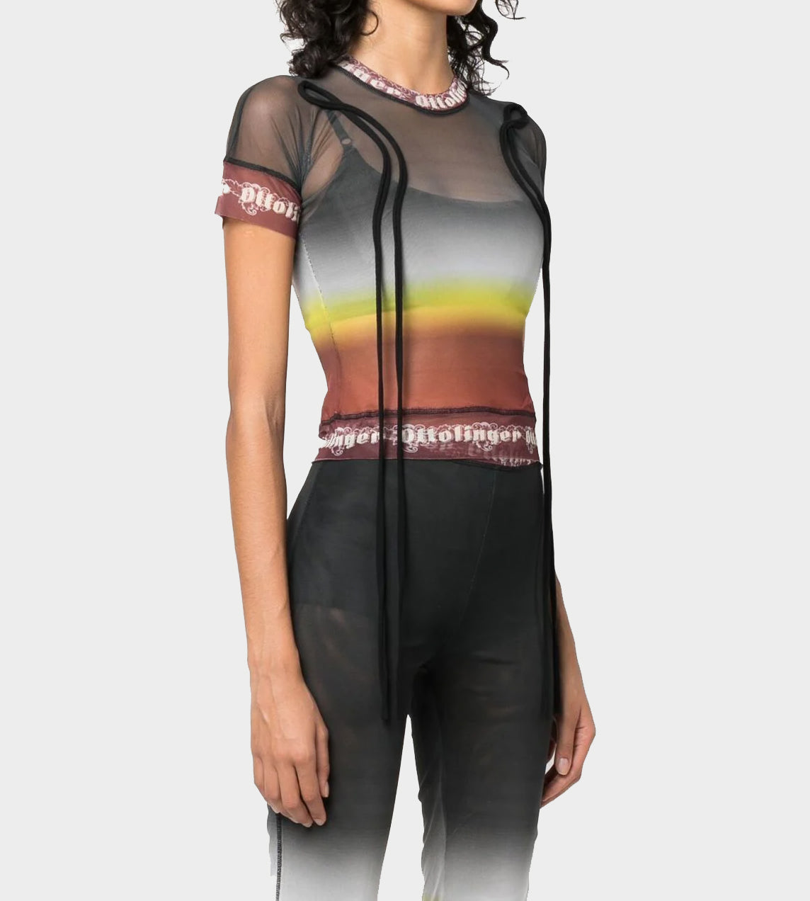 Ottolinger - Sepia Fade Mesh T-shirt