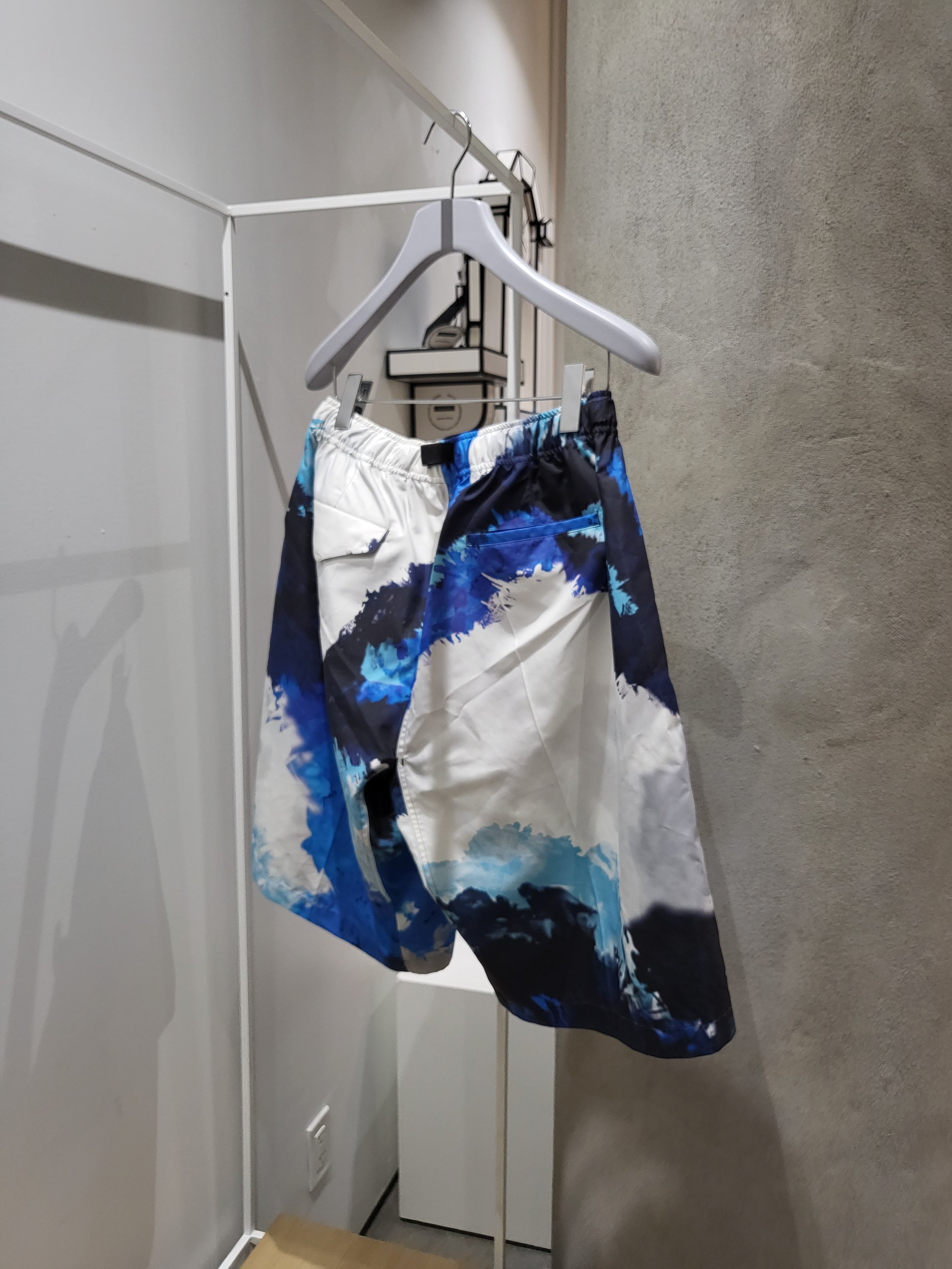 Toga Virilis - Tie Dye Nylon Shorts