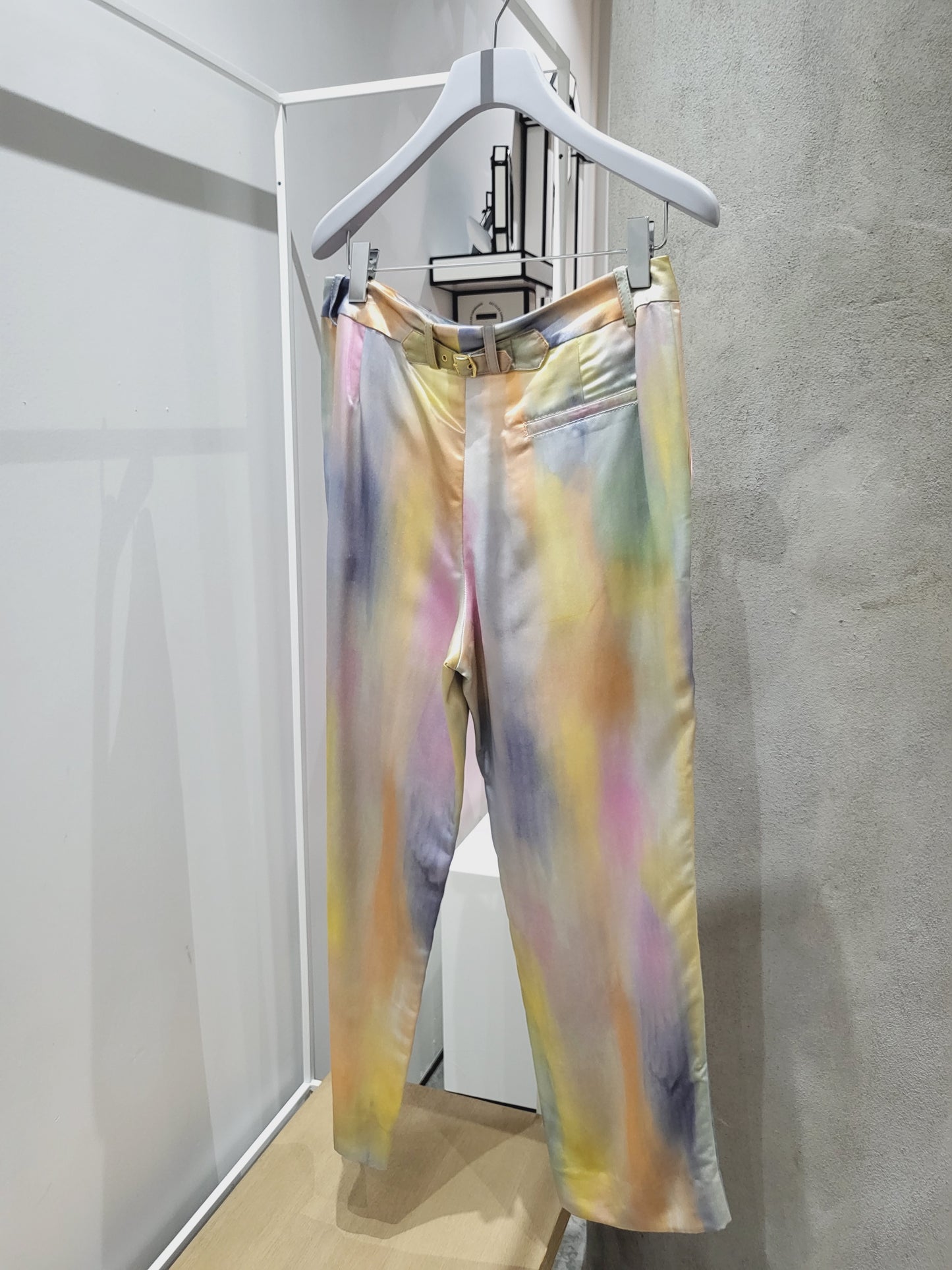 Sies Marjan - Willa Watercolor Print Cropped Pant