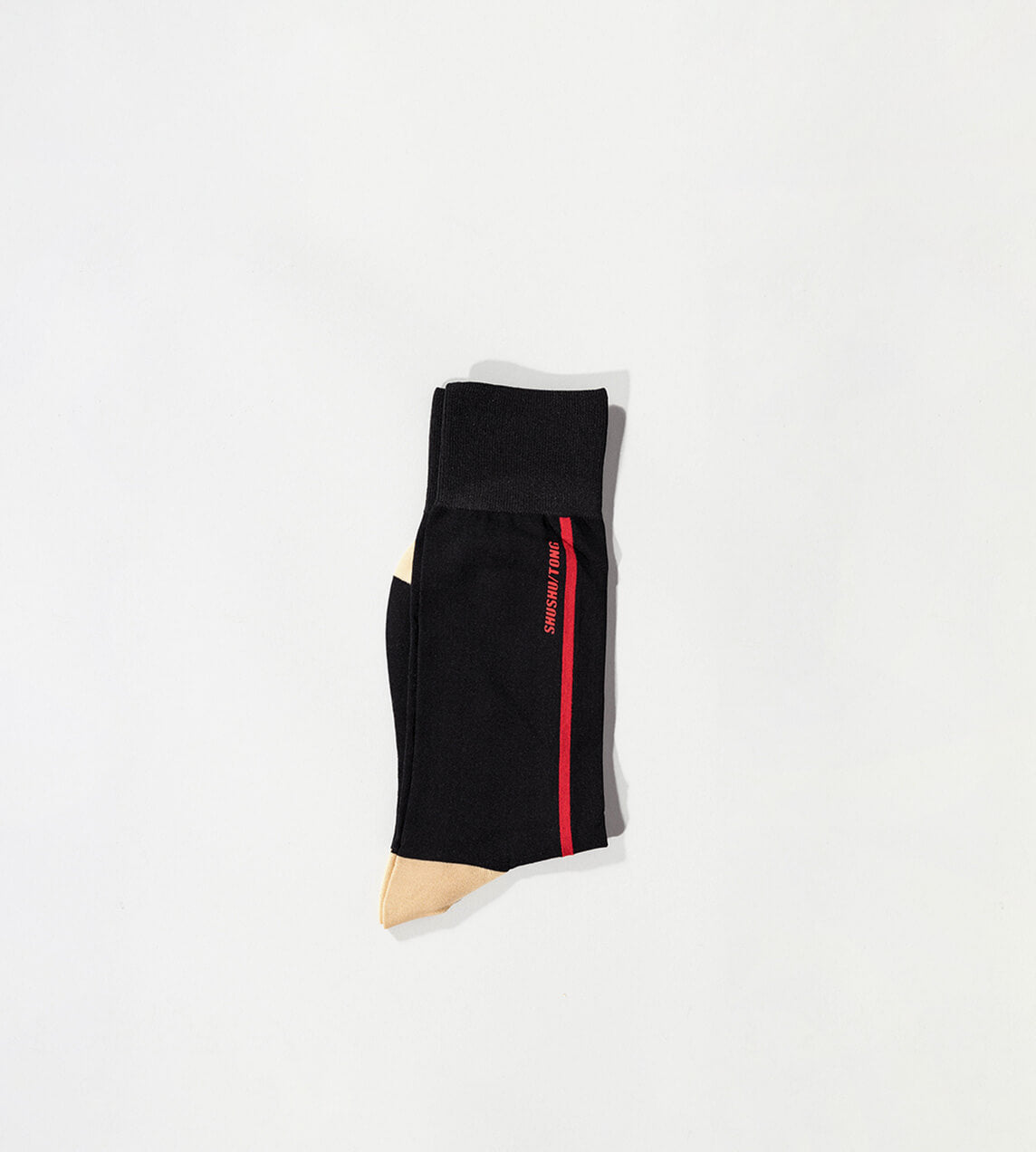 ShuShu/Tong - Sporty Striped Socks Black