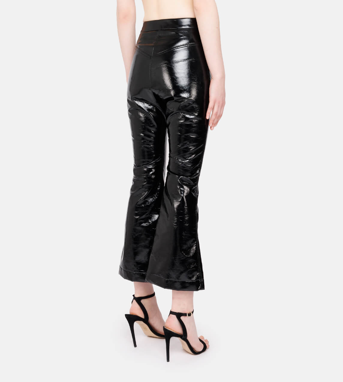 Ellery - Denim Detail Patent Pant