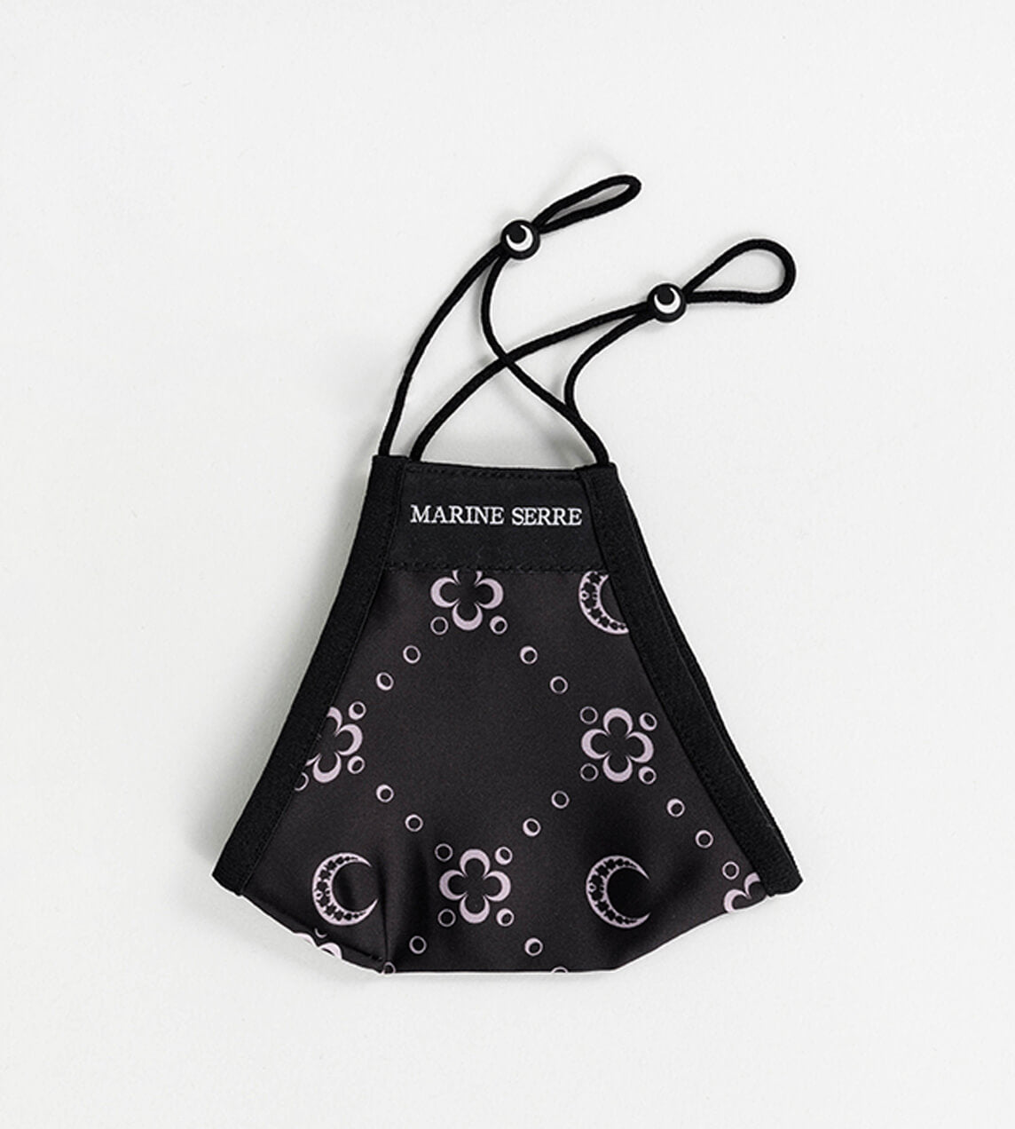 Marine Serre- Branded Daily Mask Black/Lilac