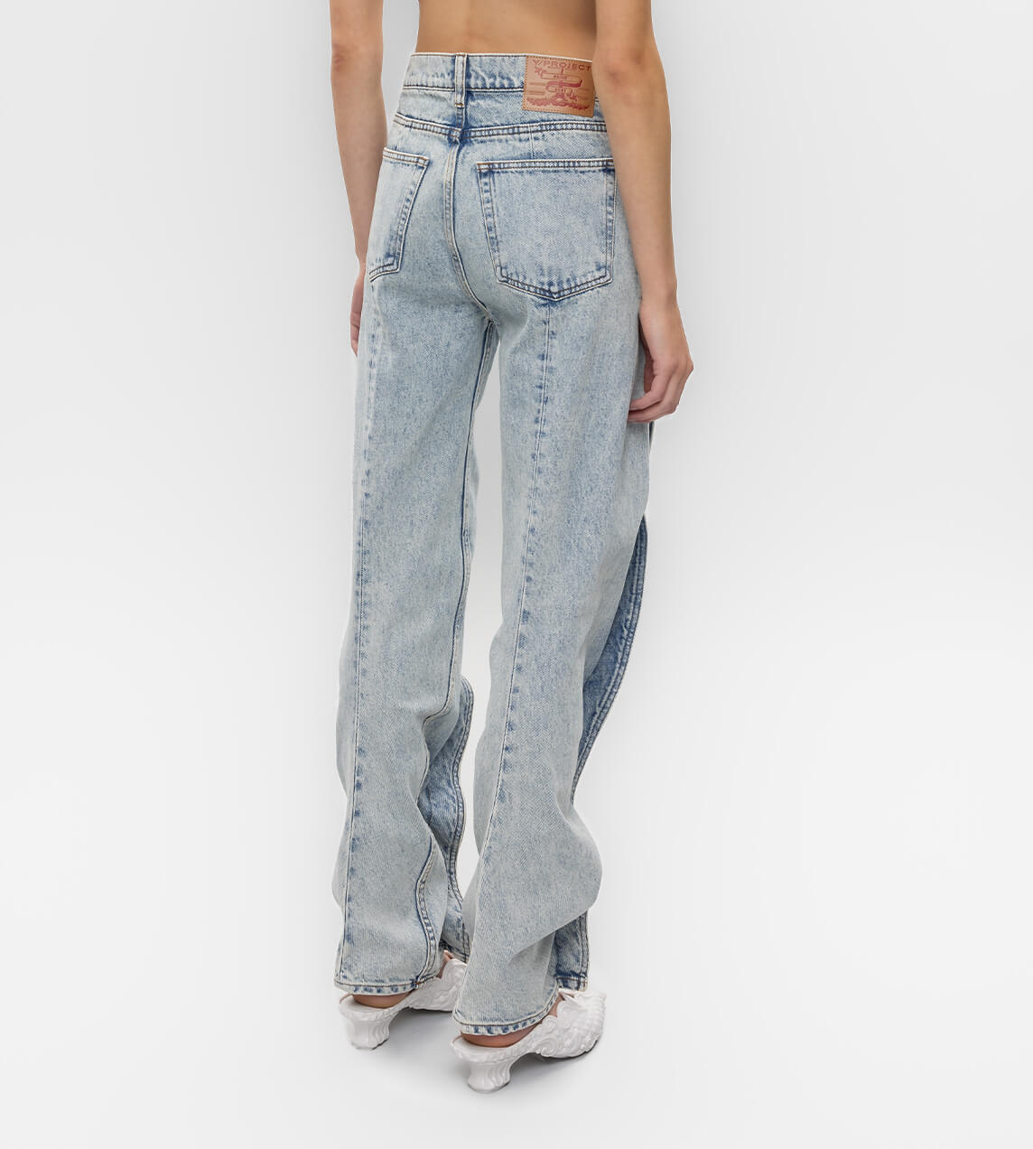 Y/Project - Slim Banana Jeans Ice Blue