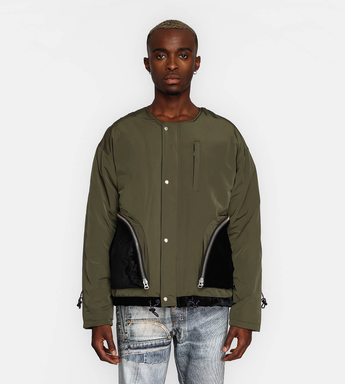 Andersson Bell - Leicester Padded Jumper Khaki