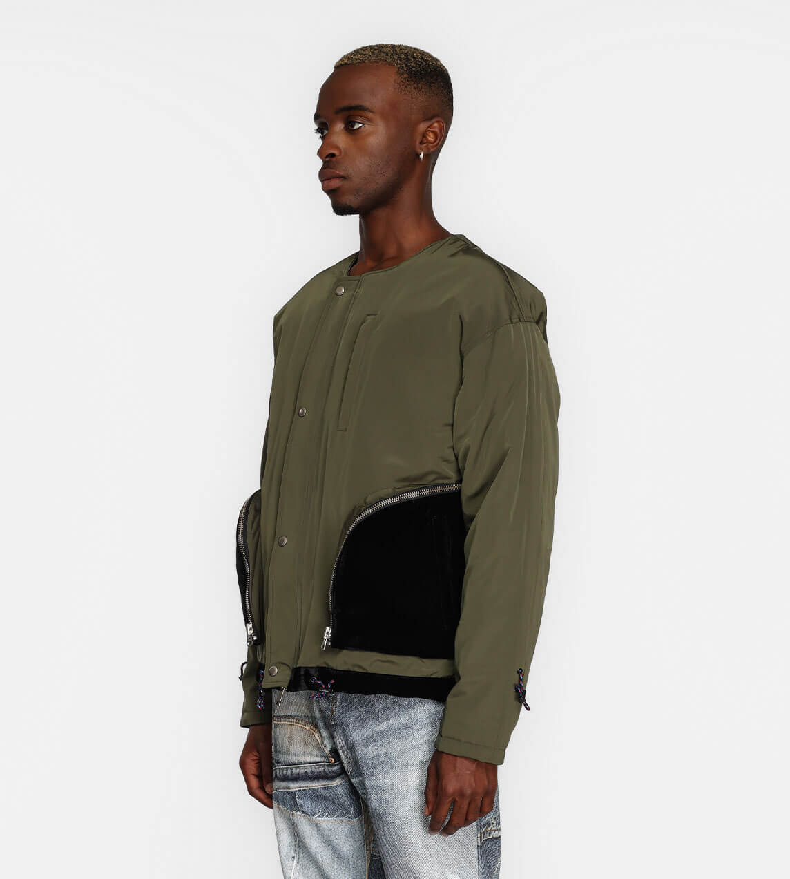 Andersson Bell - Leicester Padded Jumper Khaki