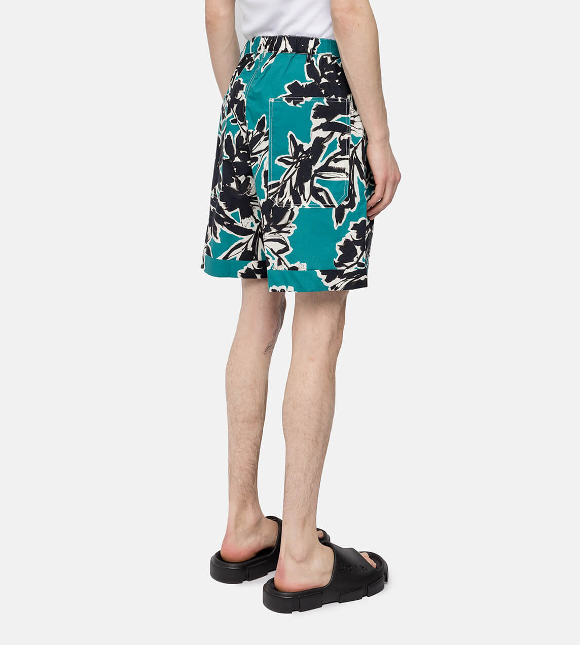 DAVI - Abstract Floral Print Short