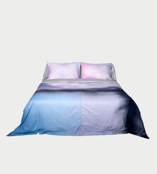 Serapis - 'Alps' Printed Bed Sheets King Size