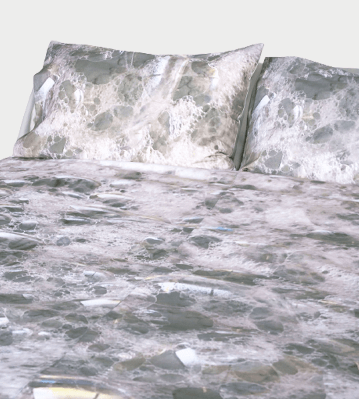 Serapis - 'Bubbles' Printed Bed Sheets King Size