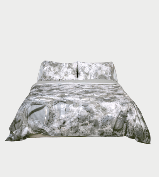Serapis - 'Bubbles' Printed Bed Sheets Queen Size
