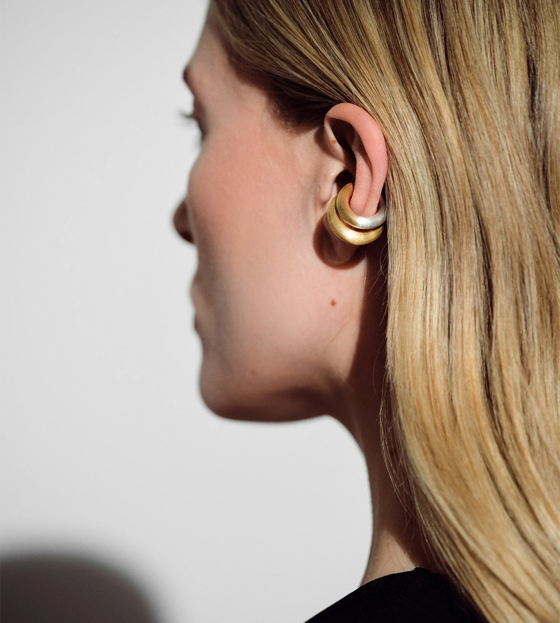 Chunky Ear Cuff Satin Duo