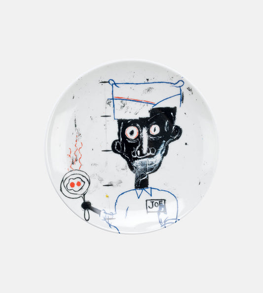 Ligne Blanche - Basquiat - Eyes & Eggs Plate