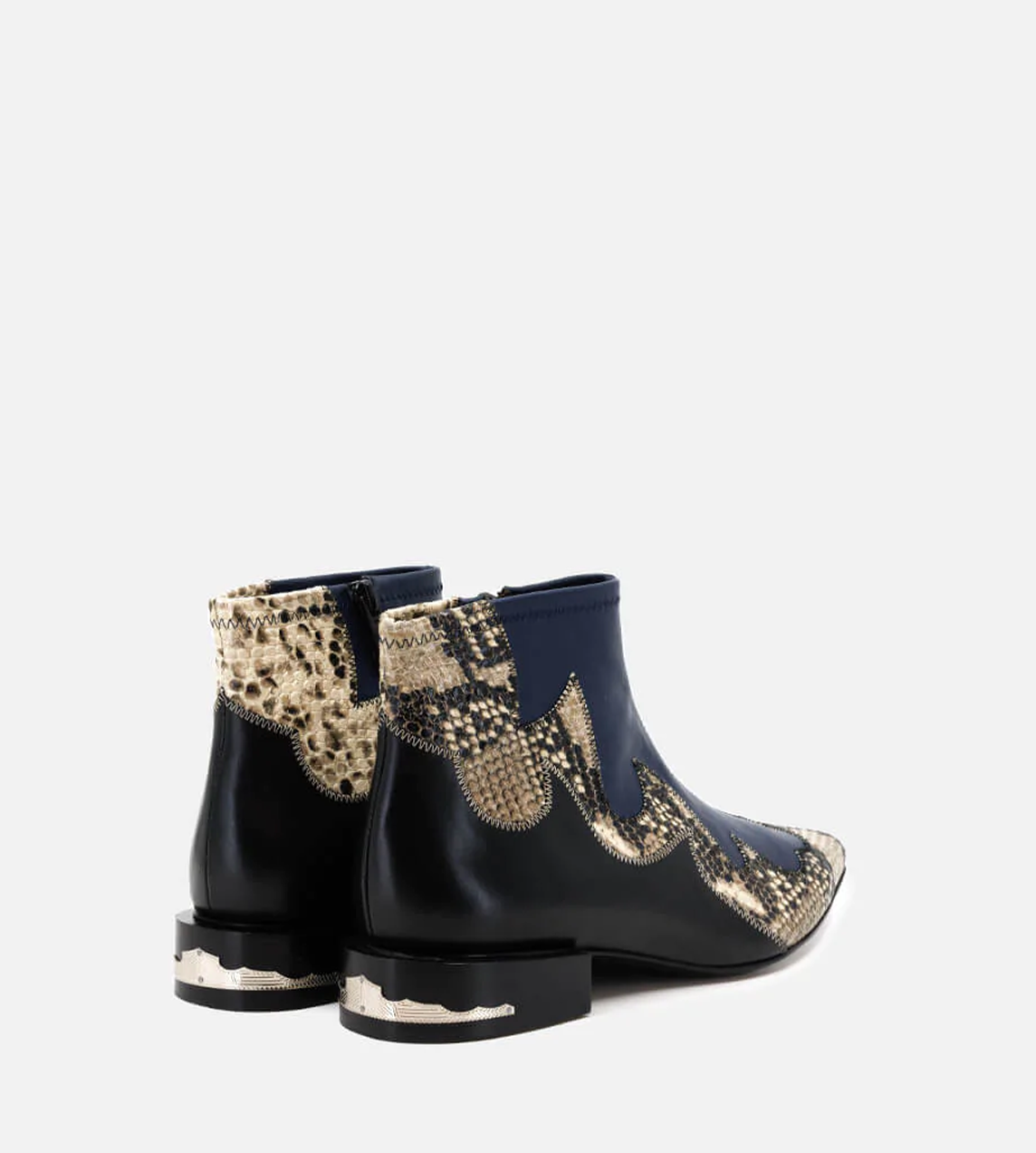 Toga Pulla - Patchwork Ankle Boot