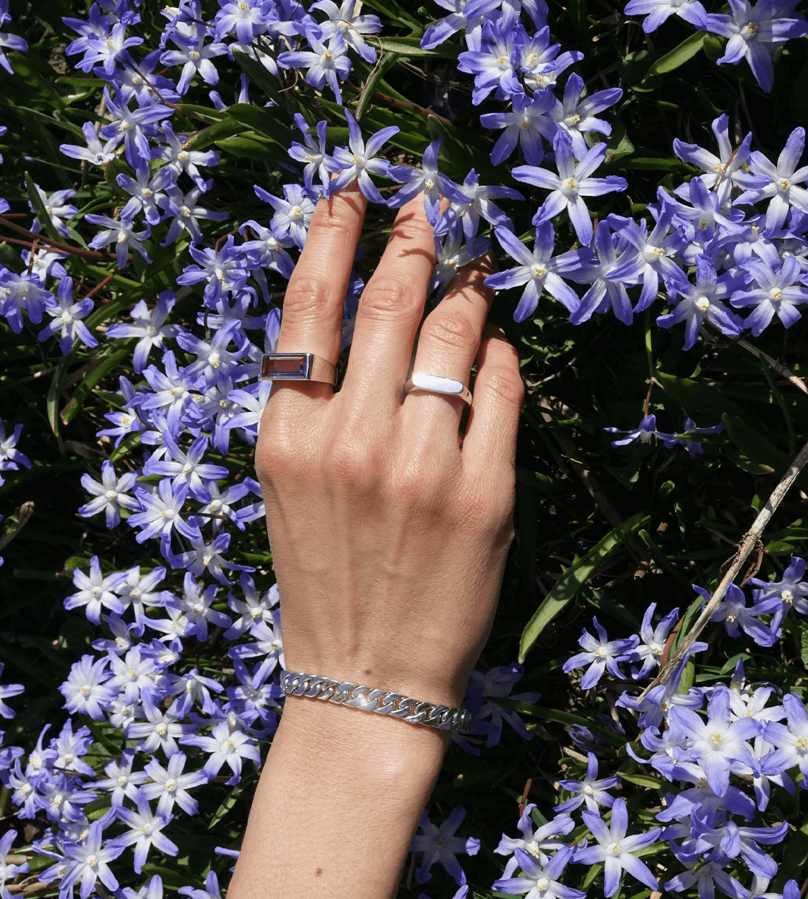 Tom Wood - Peaky Ring Amethyst