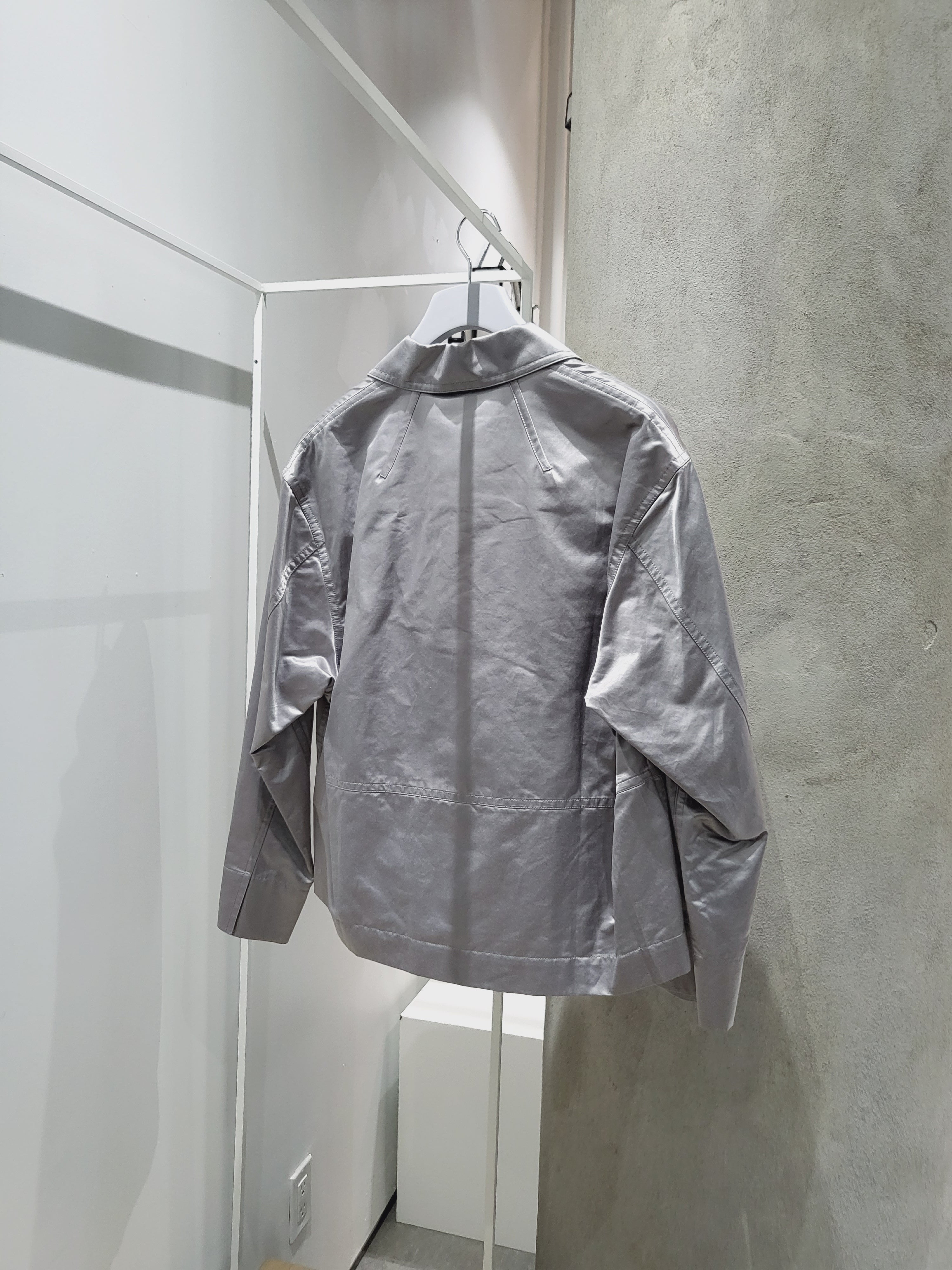 PRONOUNCE - Silver Turnup Sleeves Jacket