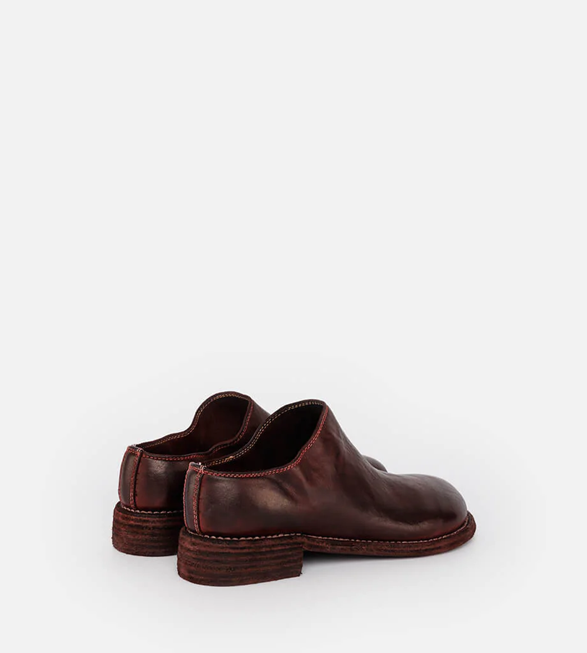 Guidi - ZO01 Zoomorphic Shoes Burgundy