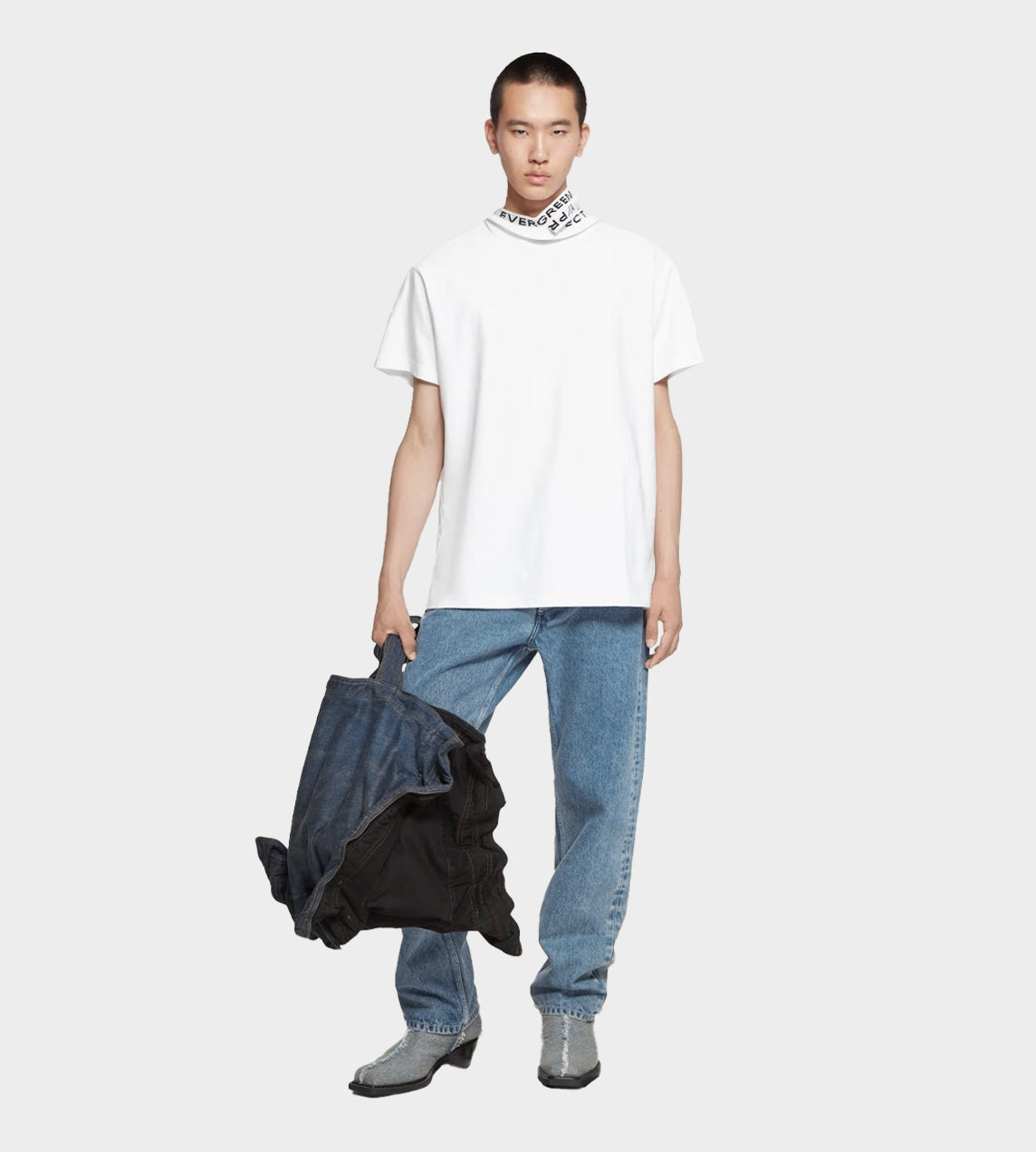 Y/Project - Classic 3 Collar T-Shirt White