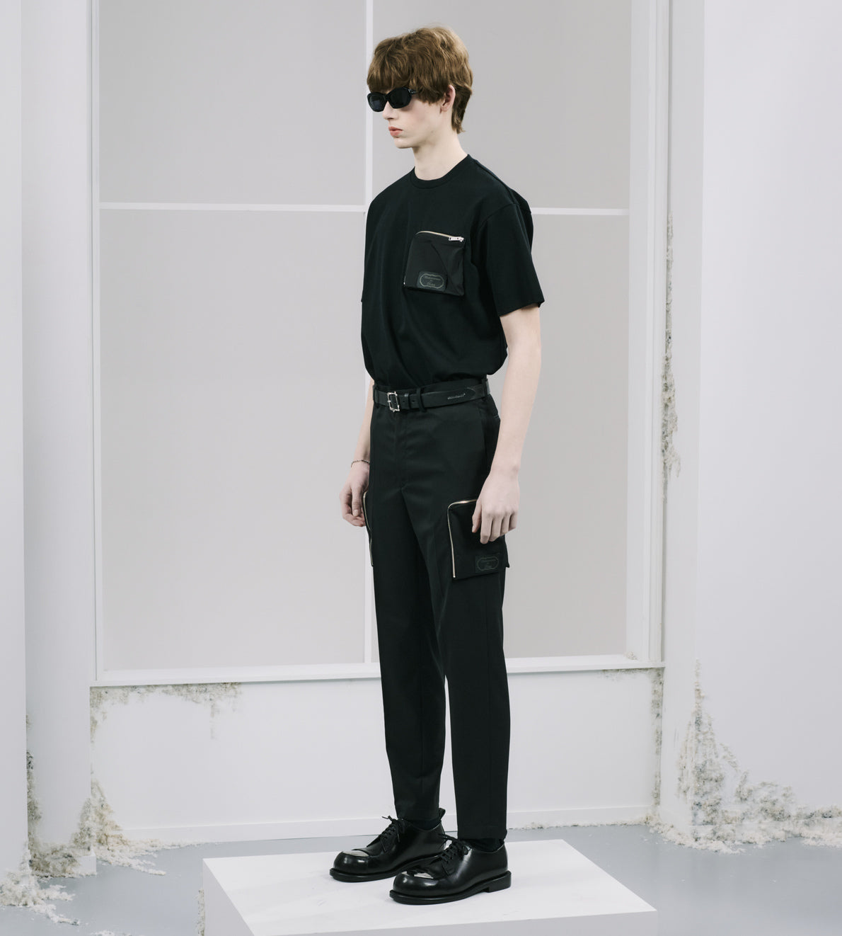 UNDERCOVER - Zip Pocket Cargo Trousers Blk